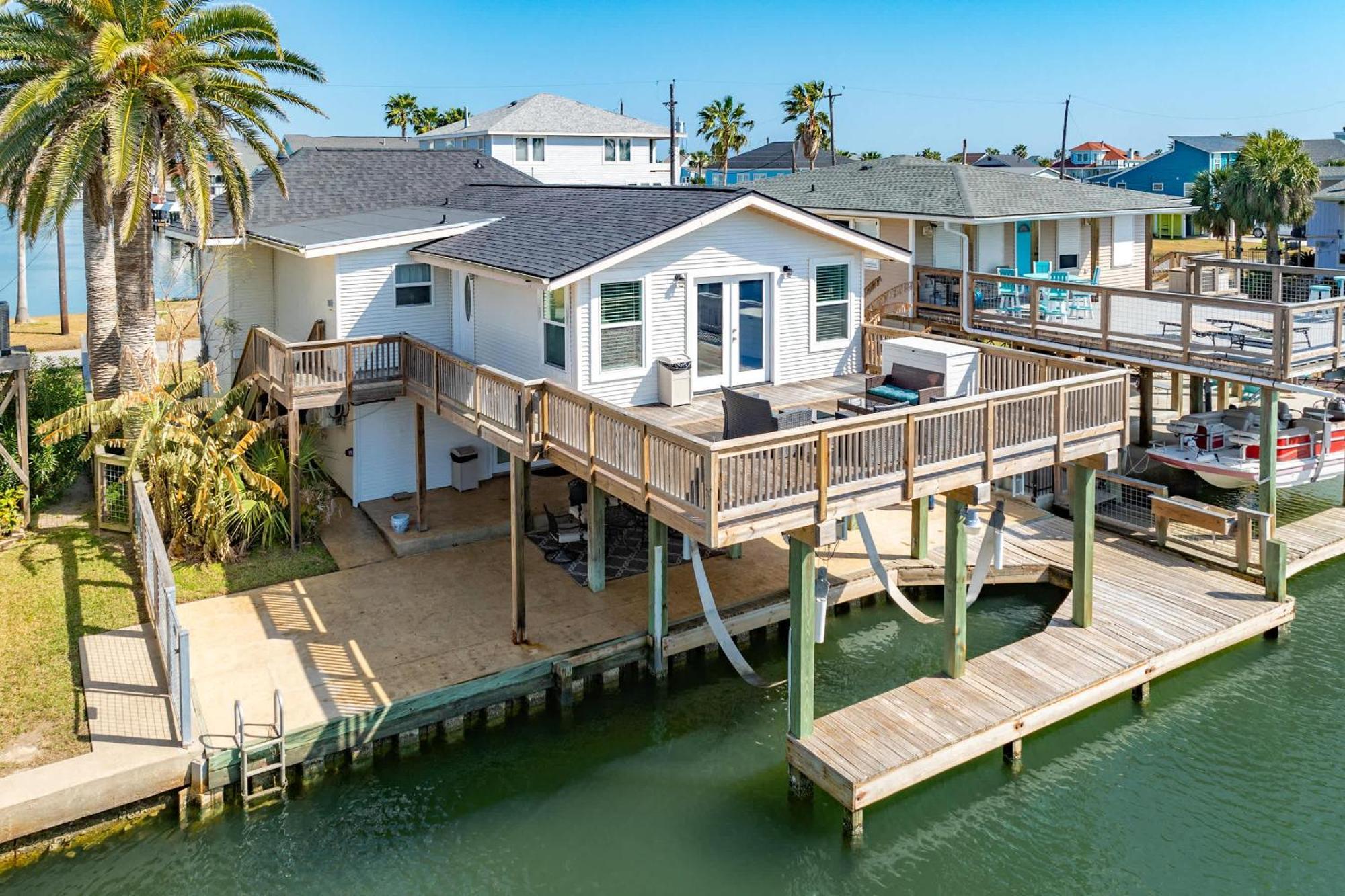 Casa Pelican-Fishing On The Bay In Jamaica Beach Villa Galveston Exterior photo