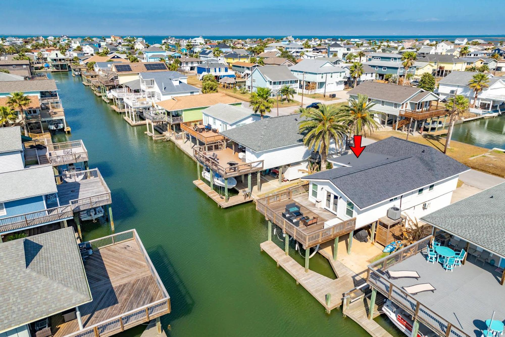 Casa Pelican-Fishing On The Bay In Jamaica Beach Villa Galveston Exterior photo