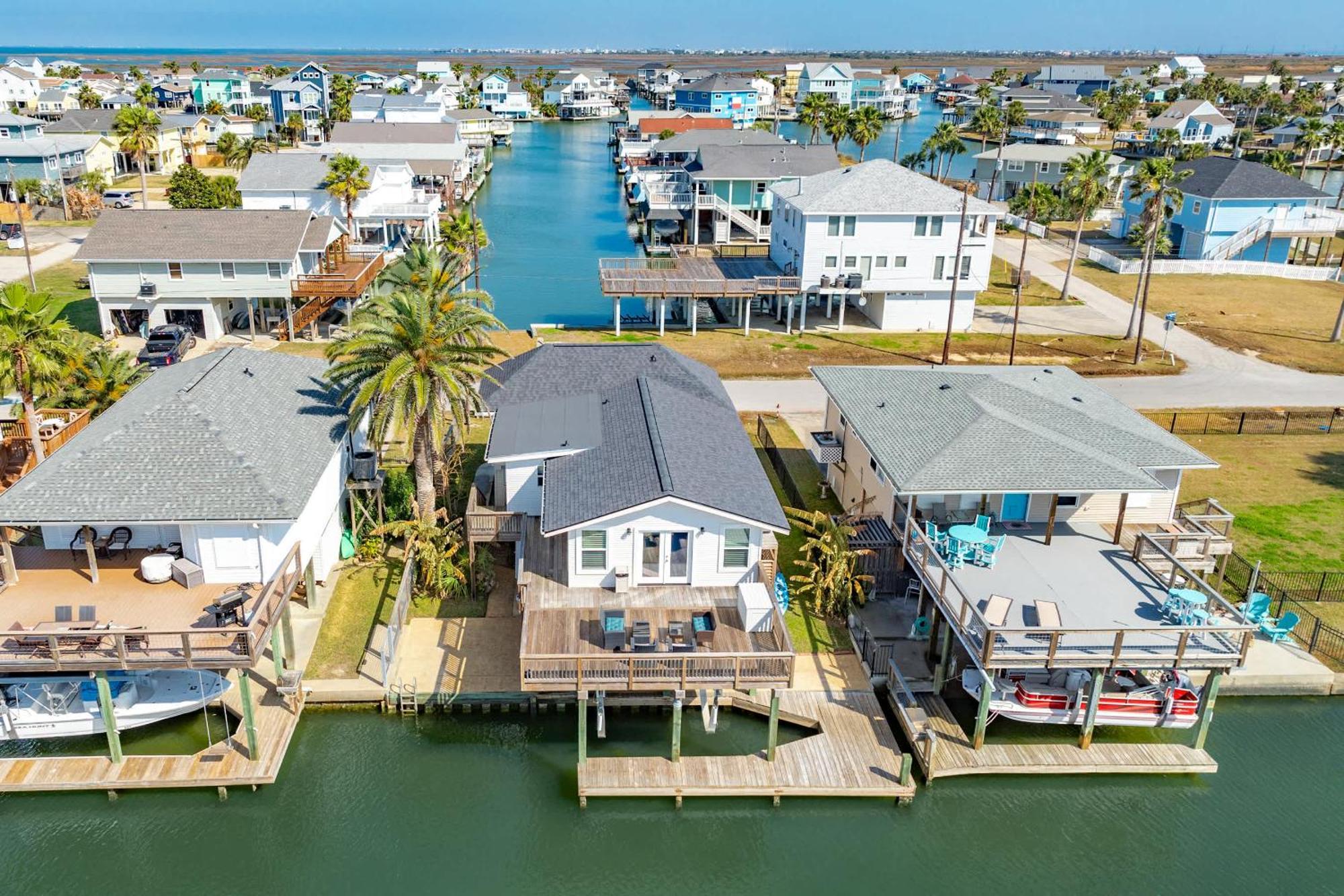 Casa Pelican-Fishing On The Bay In Jamaica Beach Villa Galveston Exterior photo